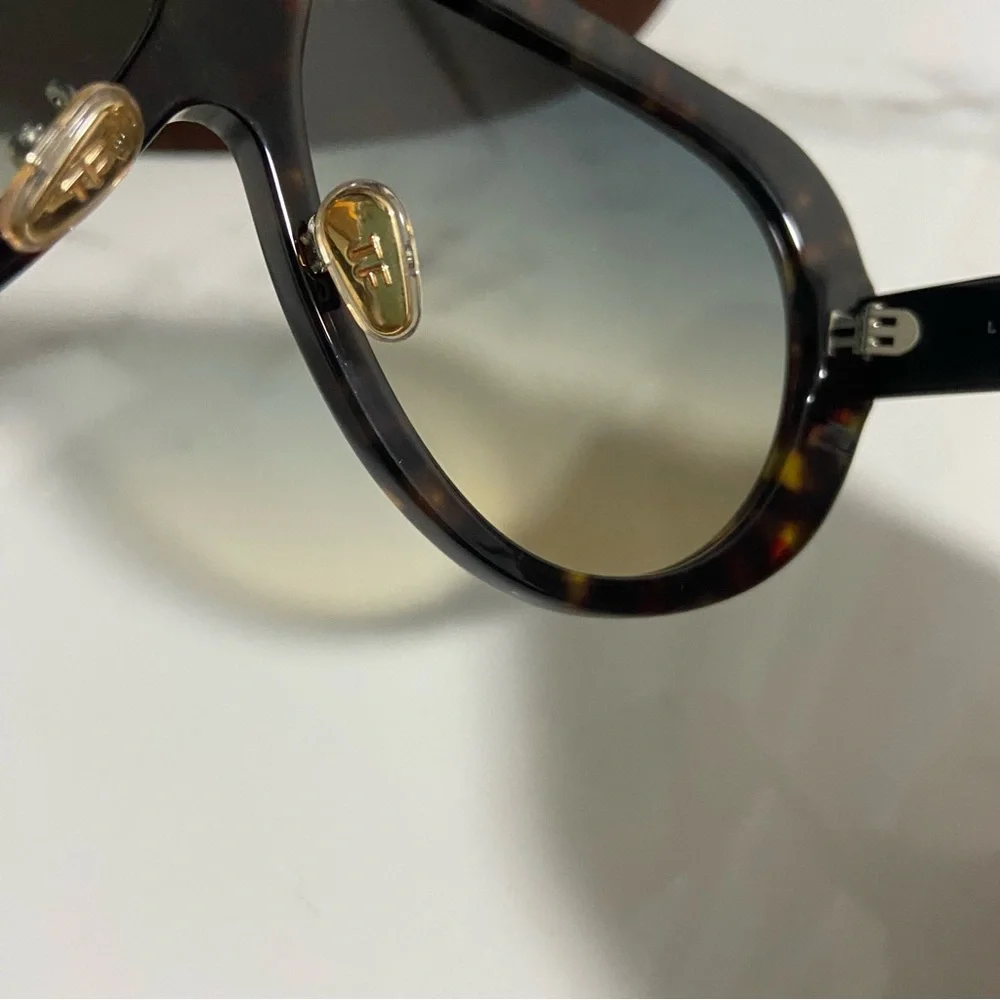 Tom Ford Brown Gradient Sunglasses - Picture 7 of 9